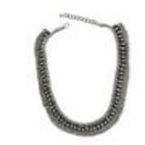 Collier cordons similicuir Grey (Black) - 5148-32485