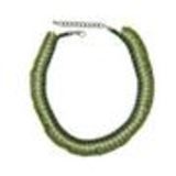 Collier cordons similicuir Green - 5148-32486