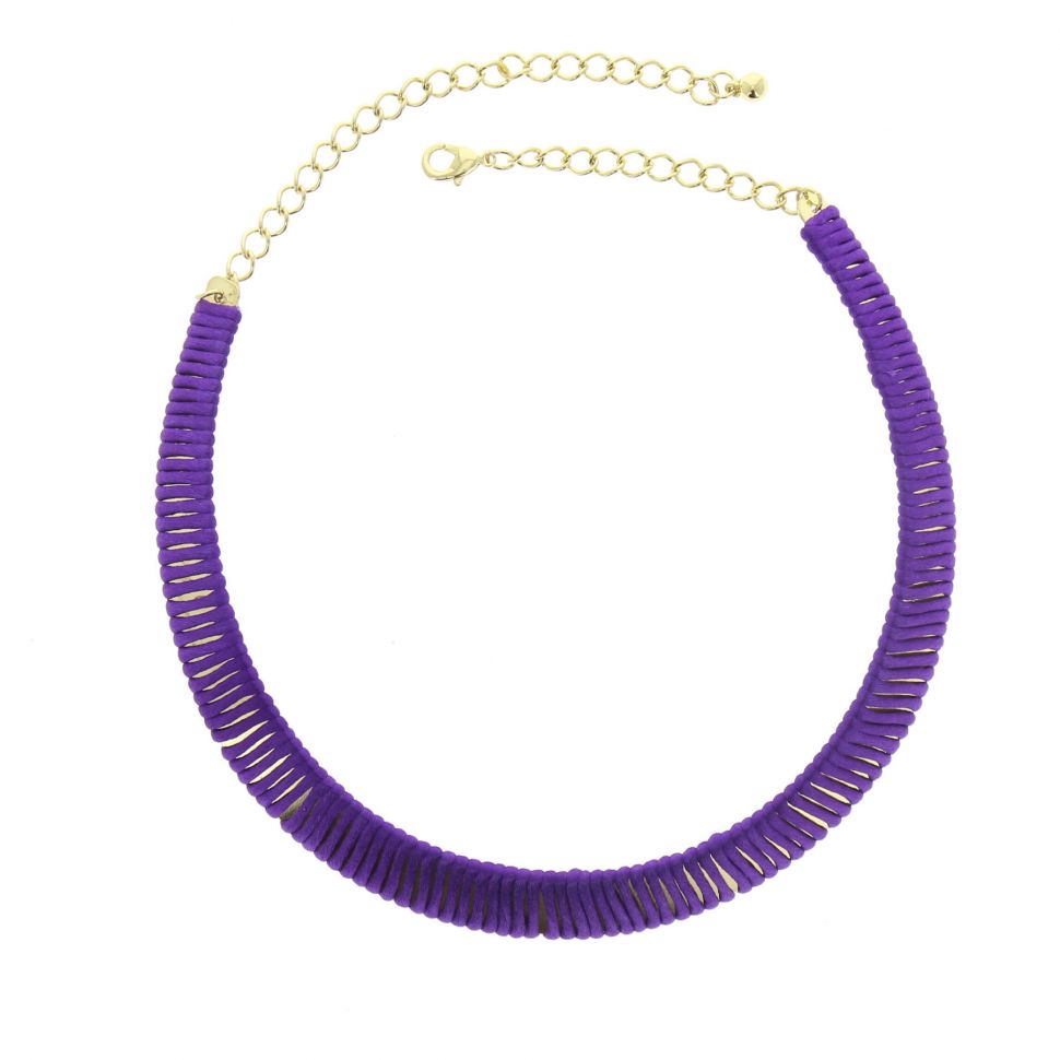 Collier femme, Coeur en strass, XS-2259 Violeta - 5005-32494