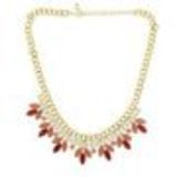 Collier cordons similicuir Coral - 7484-32533