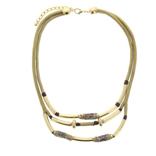 Collier cordons, 3043 multicouleur