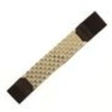 Ceinture élastique strass, 6828 Gris Marron - 6828-32603