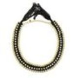 Collier chaine strass Marie-lucienne Noir - 5006-32618