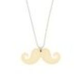 Collier acrylique moustache, 2093 Salmon - 5469-32705