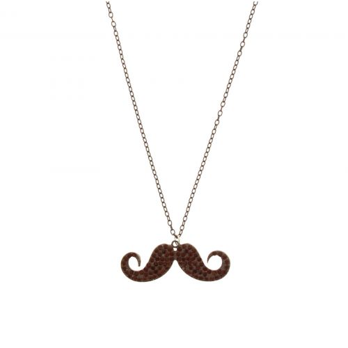 Collier chaines, moustache A05-41 