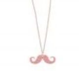 Collier chaines, moustache A05-41 Salmon - 3965-32864