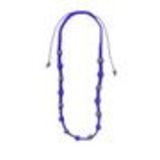 Collier shamballa, AOH-53 Blue cyan - 1524-32877