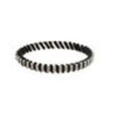 Bracelet bangle à strass Noir - 2215-32962