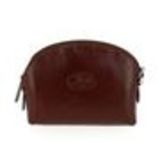 Porte monnaie en cuir AMYNATA Marron - 9902-33240