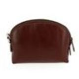 Porte monnaie en cuir AMYNATA Marron - 9902-33242