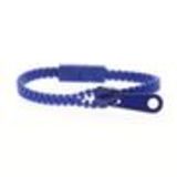 Bracelet fantaisie en ZIP Bleu cyan - 4828-33388