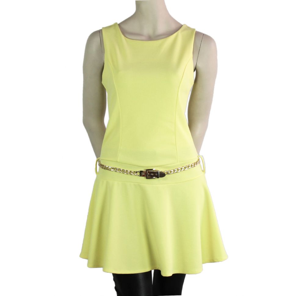 Dress 8164 Yellow - 9997-33478