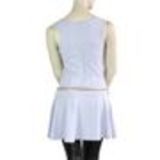 Robe dos ouvert, 8256 Blanc Bleu - 9997-33487