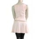 Robe dos ouvert, 8256 Blanc Rose - 9997-33488