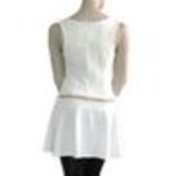 Robe dos ouvert, 8256 Blanc Blanc - 9997-33490