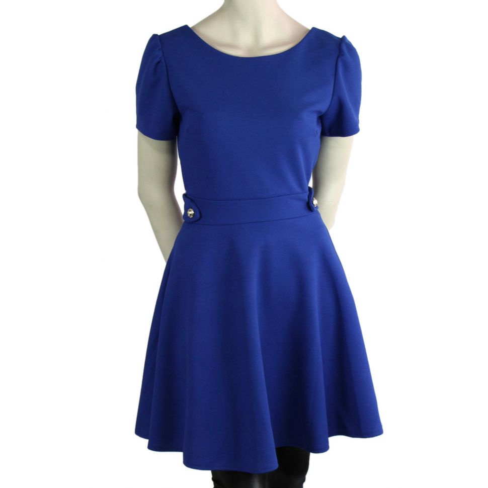 Dress 8164 Blue cyan - 10000-33514
