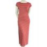 Robe dos ouvert, 8256 Blanc Rouge - 10001-33534