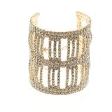 Bracelet manchette strass ZULA