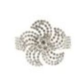 Bracelet manchette fleurs 6439 Or Argent - 6440-33725