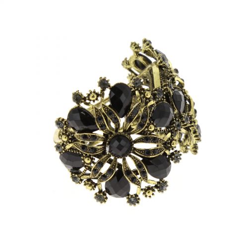 Bracelet des fleur, 6027 Noir Noir - 6027-33740