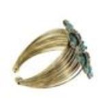 Bracelet fleur Bleu - 6034-33752