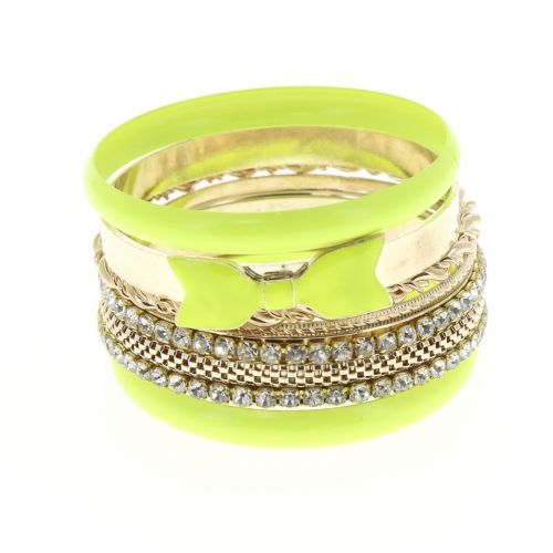 4957 bracelet Neon Yellow - 4962-33766