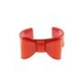 Bracelet acrylique, Noeud Papillon, BR-11 Rouge - 3167-34313