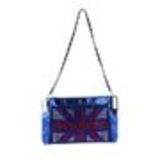 Sac pochette english Flag ANAIS Bleu - 10053-34452