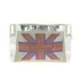 Sac pochette english Flag ANAIS Argenté - 10053-34457