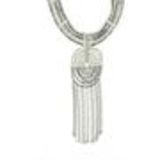 Collier femme, Coeur en strass, XS-2259 Argent - 10057-34503