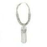 Collier femme, Coeur en strass, XS-2259 Argent - 10057-34506