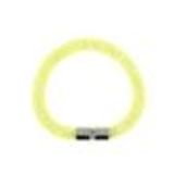 Bracelet double tours similicuir 3350 Vert fluo Jaune - 9445-34552