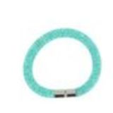 Bracelet double tours similicuir 3350 Vert fluo Opaline Green - 9445-34553