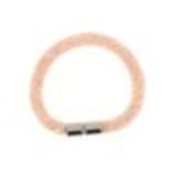 Bracelet double tours similicuir 3350 Vert fluo Nude - 9445-34554