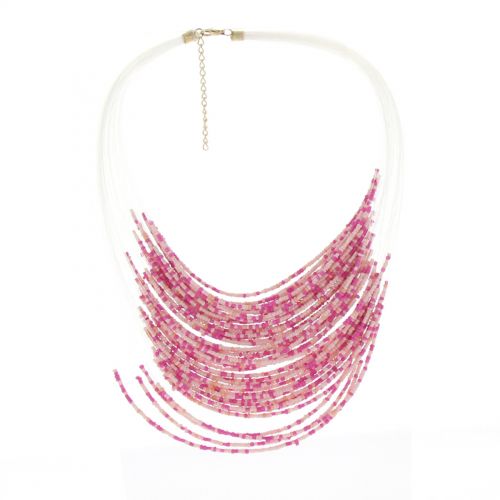 Collier femme, Coeur en strass, XS-2259