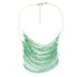 Collier femme, Coeur en strass, XS-2259 Vert - 10068-34617