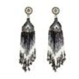 Boucles d'oreilles VIANETTE Noir - 10076-34739