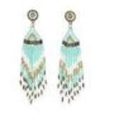 Boucles d'oreilles VIANETTE Bleu - 10076-34743