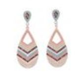 Earrings Roukia Multicolore-Pink - 10093-34863