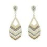 Boucles d'oreilles PASSIONNISE Ecru - 10093-34865