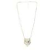 Collier fantaisie strass, 7926 Argent Multicouleur - 10101-34925