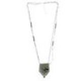 Collier fantaisie strass, 7926 Argent Noir - 10101-34927