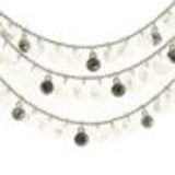 LEINA Rhinestone necklace White - 10103-34949