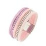 Bracelet manchette ANNYVONNE Rose - 10119-35240