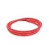 Slim multi-rows wrap bracelet Sila Red - 9485-35842