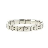 5369 stainless steel bracelet laser engraved