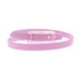 Ceinture silicone 2 cm adjustable Mauve - 4062-35941