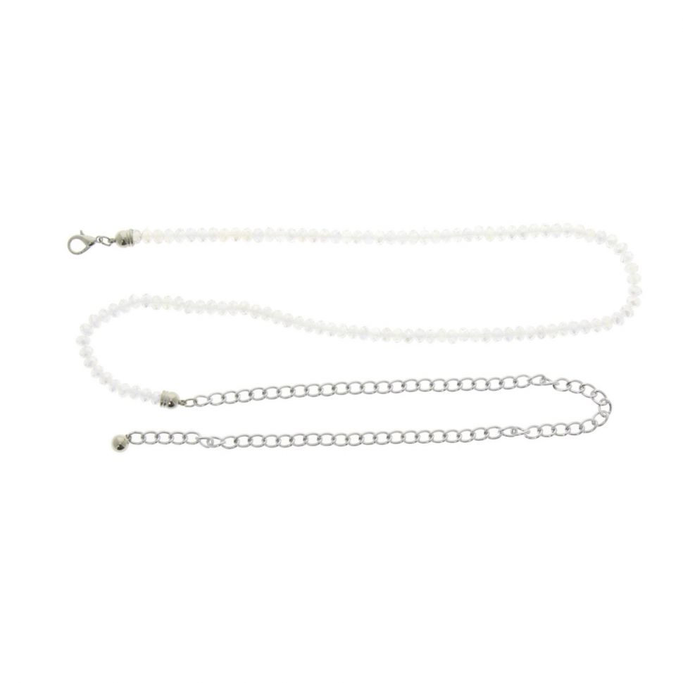 MELINE Glasses beads chains clear - 9508-36056