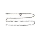 cuore con strass catene cintura Sotera