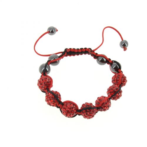 Bracelet Shamballa 7 perles, ADALINE